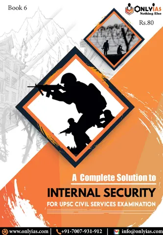 Internal Security - General Studies GS Printed Notes 2022 - Only IAS - [B/W PRINTOUT]