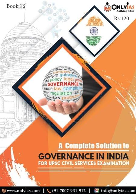 Governance in India - General Studies GS Printed Notes 2022 - Only IAS - [B/W PRINTOUT]