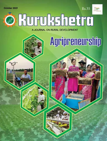 October 2022 - Kurukshetra Monthly Magazine - [B/W PRINTOUT]