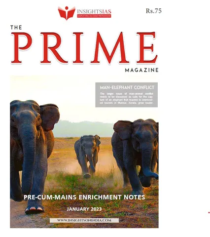 January 2023 - PRIME Magazine Insights on India - [B/W PRINTOUT]