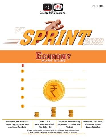 Economy - Drishti IAS PT Sprint 2023 - [B/W PRINTOUT]