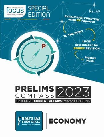 Economy - Rau's IAS Prelims Compass 2023 - [B/W PRINTOUT]