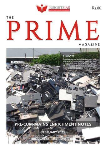 February 2023 - PRIME Magazine Insights on India - [B/W PRINTOUT]