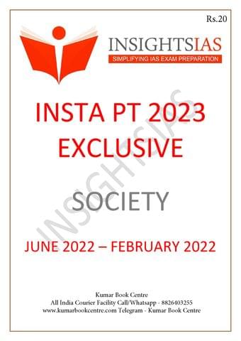 Society - Insights on India PT Exclusive 2023 - [B/W PRINTOUT]