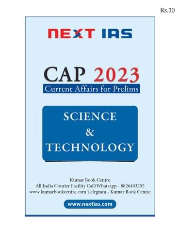 Science & Technology - Next IAS Current Affairs for Prelims CAP 2023 - [B/W PRINTOUT]