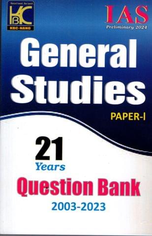 IAS PRELIMINARY 2024 GS PAPER-1 (21 YEAR) QUESTION BANK 2003-2023