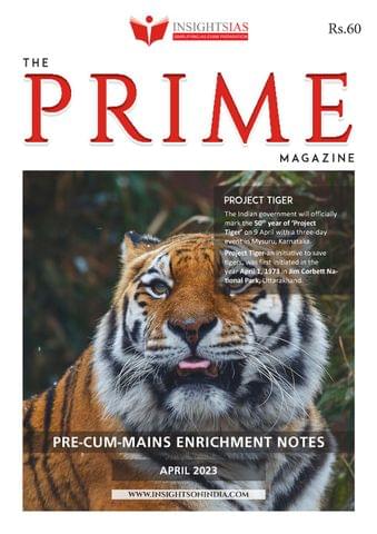 April 2023 - PRIME Magazine Insights on India - [B/W PRINTOUT]