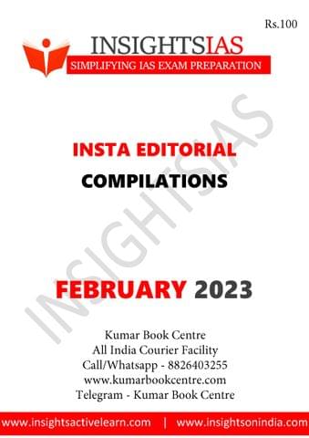 February 2023 - Insights on India Editorial - [B/W PRINTOUT]