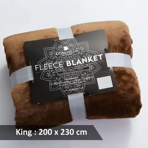 بطانية صوف من الفلانيل الناعم King Camel