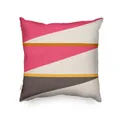 Modern Abstract Embroidered Cushion Cover