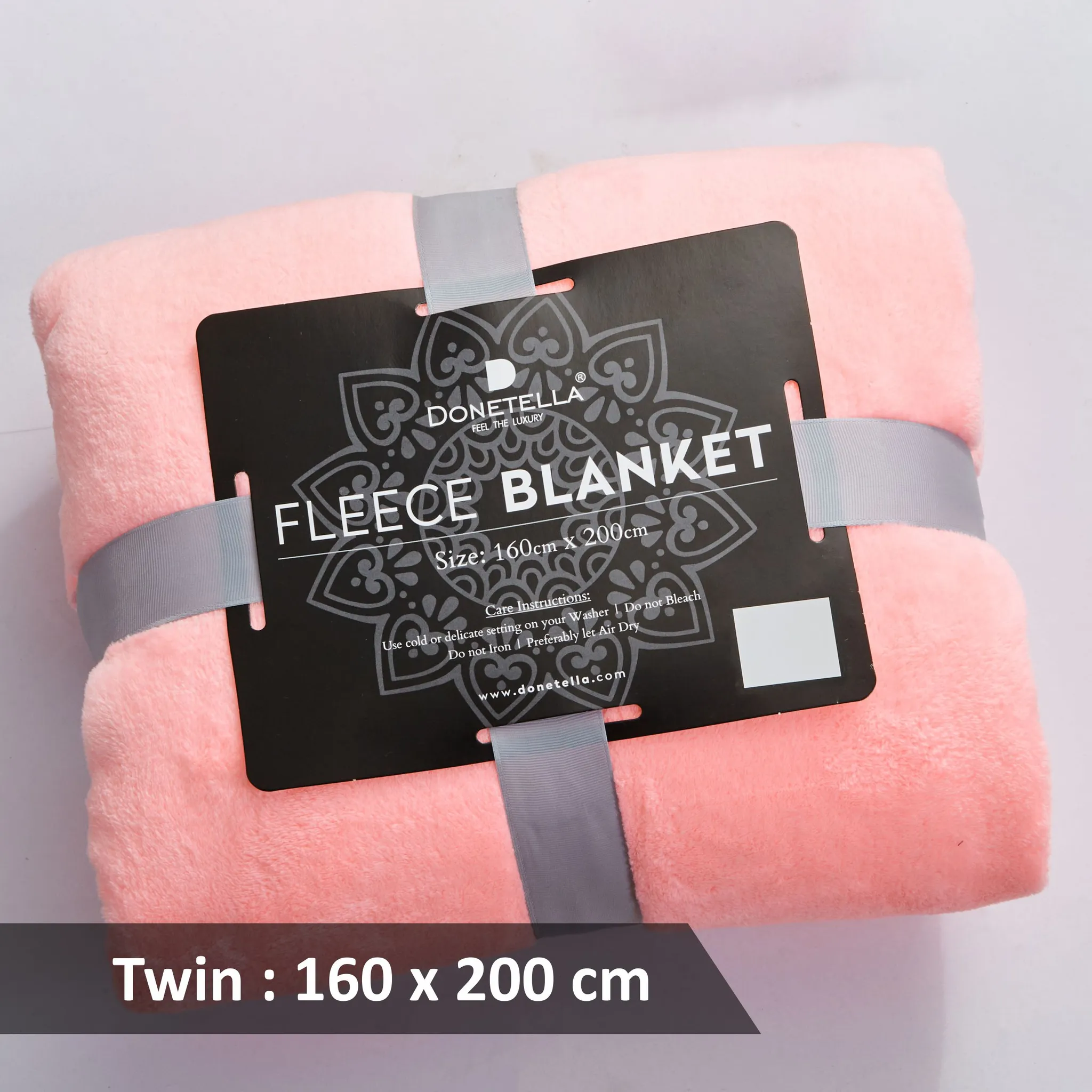 Soft Flannel Fleece Blanket Single Cosmos