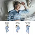 Single Hotel Cotton Pillow ,100% Cotton shell ,Double Edge Stitched , Premium Pearl 1.2 Kg Filling  50x75