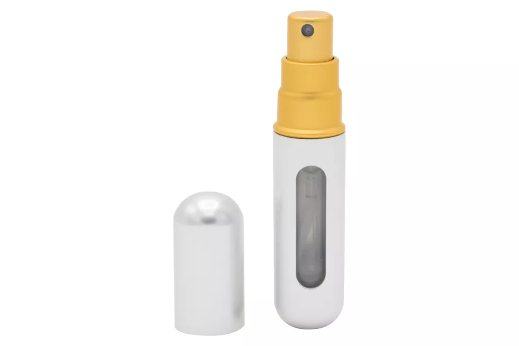Refillable Spray Mini Perfume Bottle-Silver