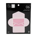 Here I Am Tiny Gift Card Sticky Air Mail Pink
