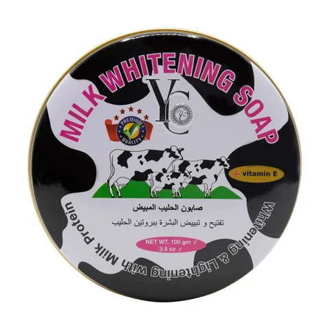 Soap Milk Whitening In Metal Box 100G