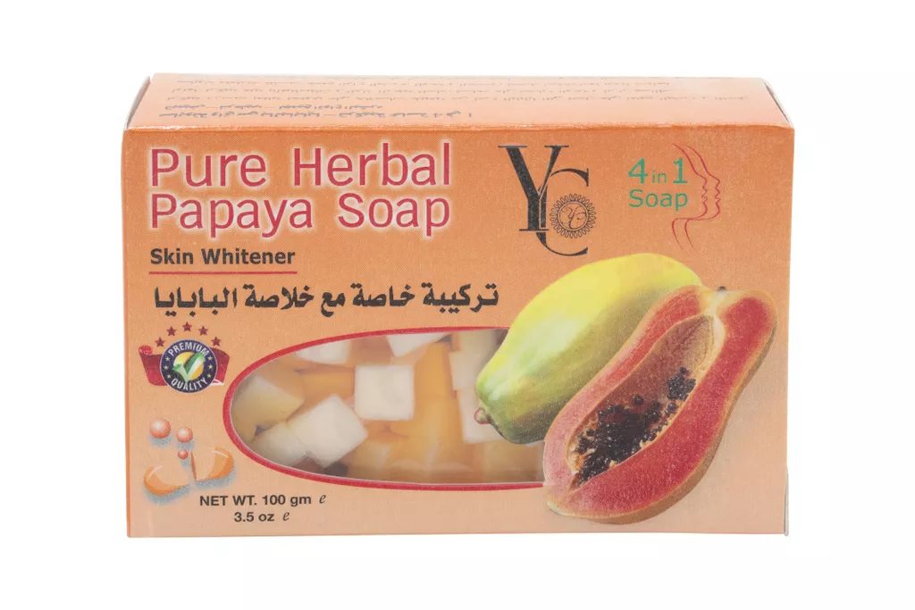 Pure Herbal Papaya Soap 100G