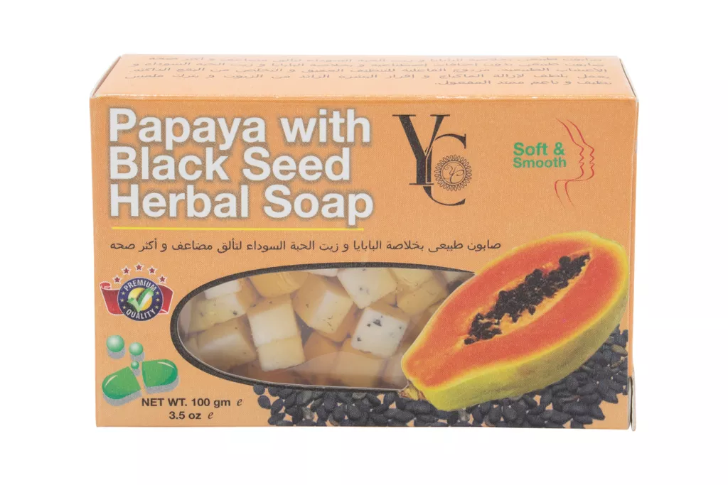 Papaya With Black Seed Herbal Soap
