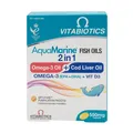 Aquamarine Omega3+Codliveroil 60Capsules