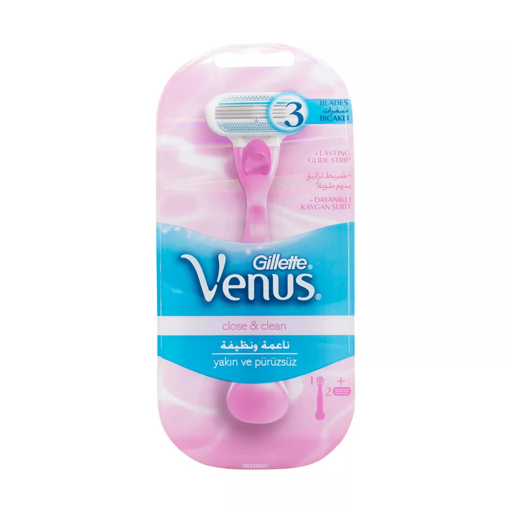 Venus Close&Clear Razor+2Refill
