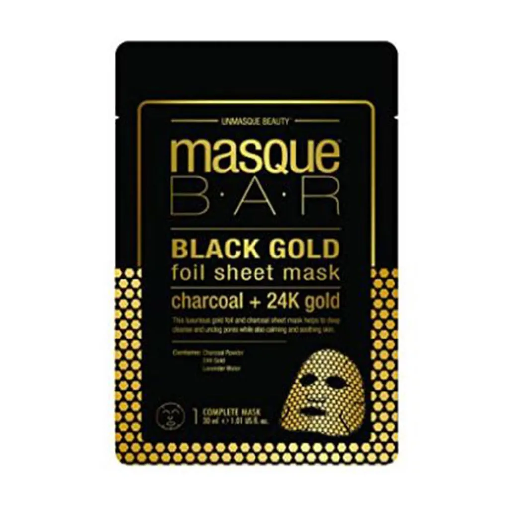 Black Gold Foil Sheet Mask