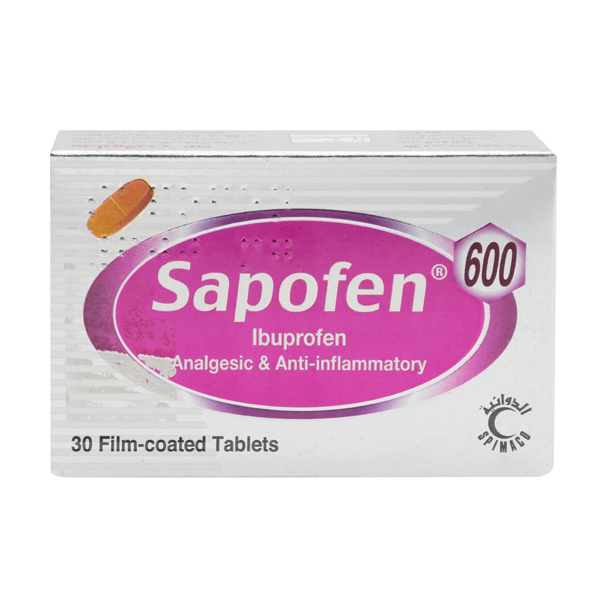SAPOFEN 600 Mg Tablet 30Pcs