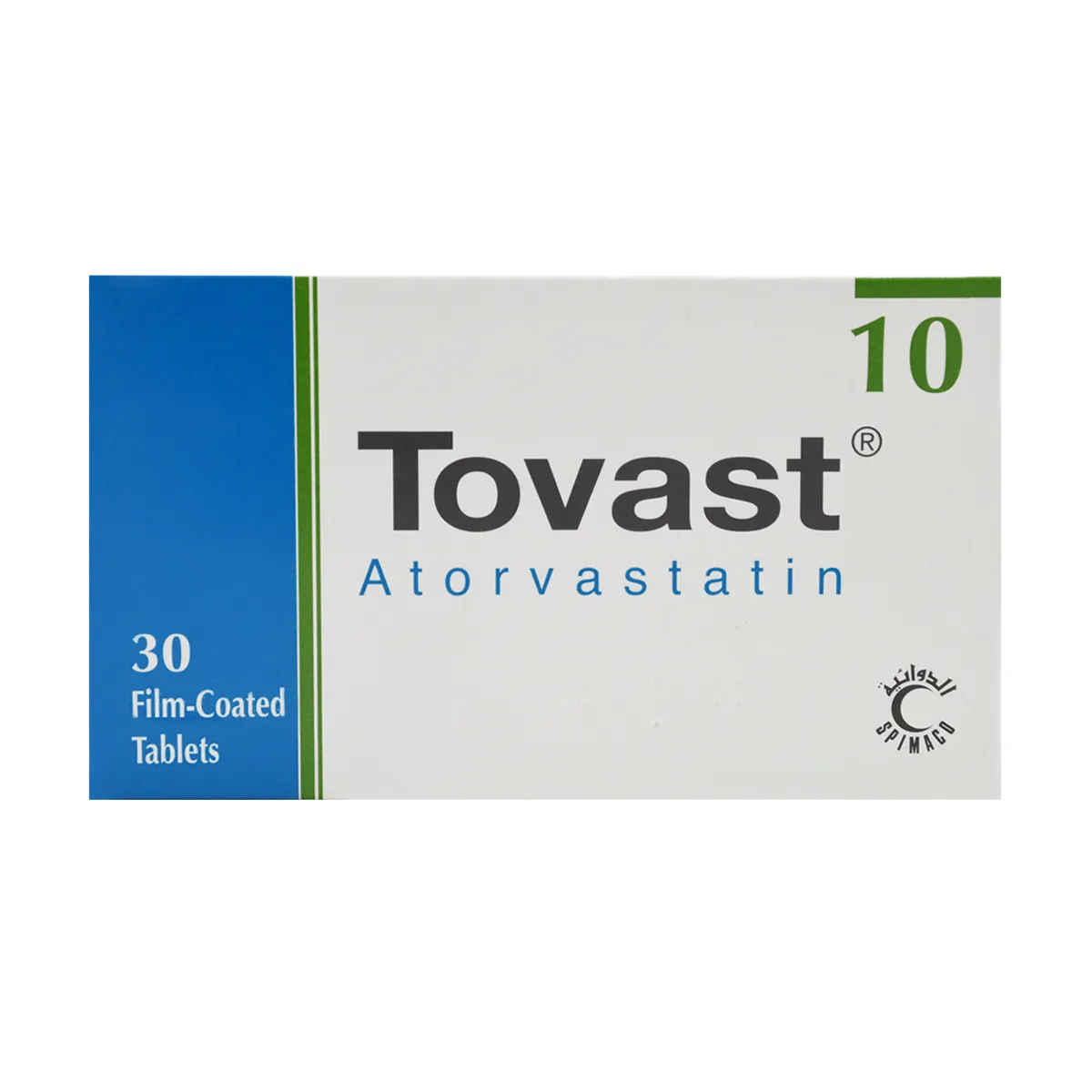 Tovast 10 mg 30 Tab