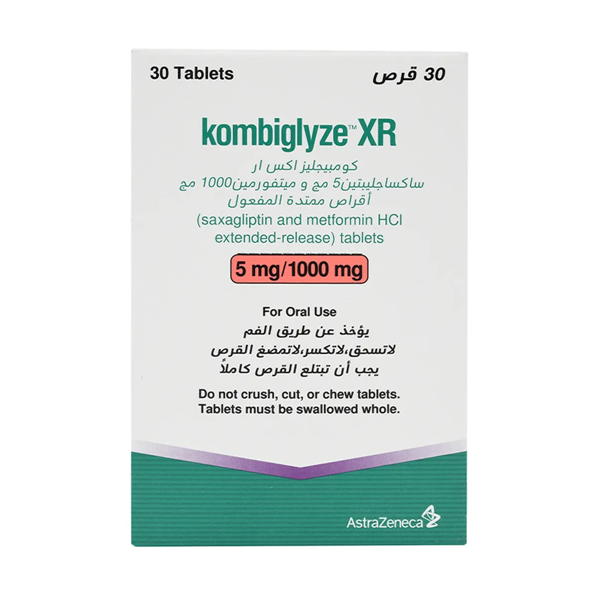 KOMBIGLYZE Kombiglyze 5/1000 mg 30 Tab