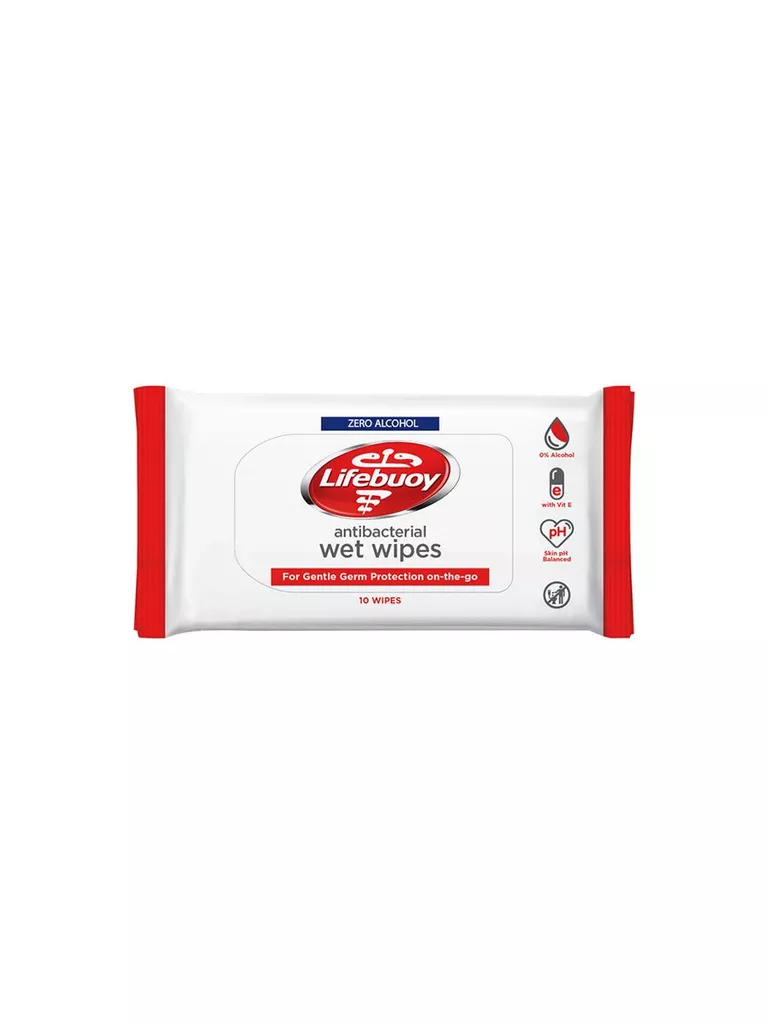 Anti-Bacterial Wet Wipes 10 Wipes