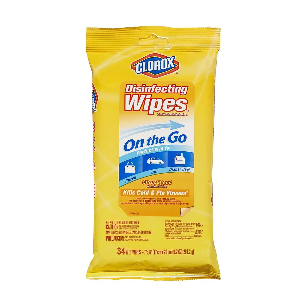 Disinfecting Wipes-Fresh Scent And Citrus Blend - 34wipes