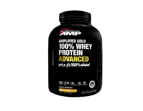 Amplified Gold 100% Whey Protein Advanced Vanilla 4.9 Lb