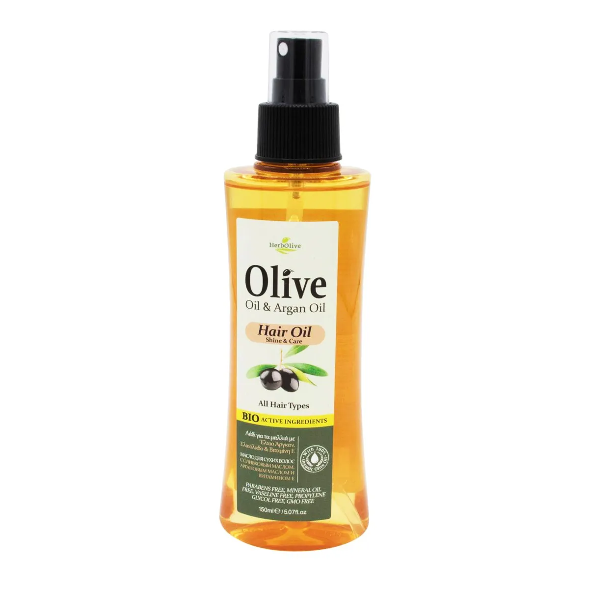 Olive & Argan Oil Hair Oil 150Ml