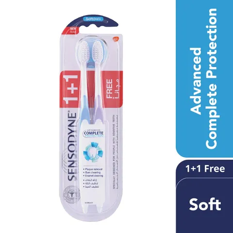 Complete Protection Toothbrush, Soft (1+1)