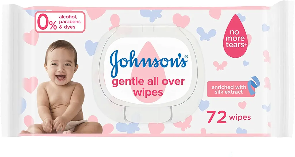 Gentle All Over Baby Wipes 72 Wipes