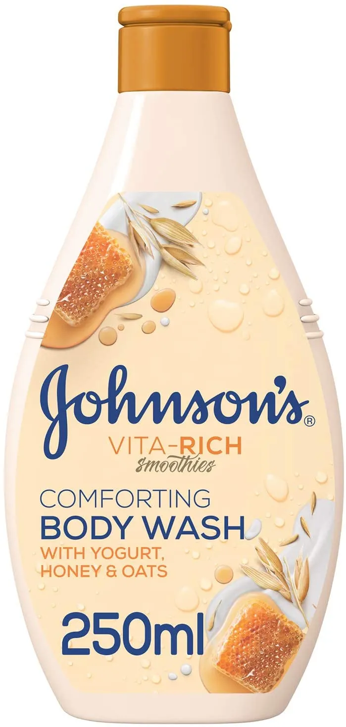 Vita-Rich Comforting Body Wash Yogurt, Honey & Oats, 400 ml