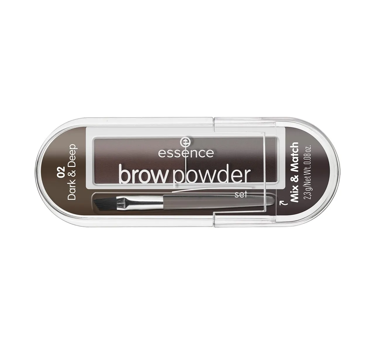 Eyebrow powder set - 02: Dark & Deep