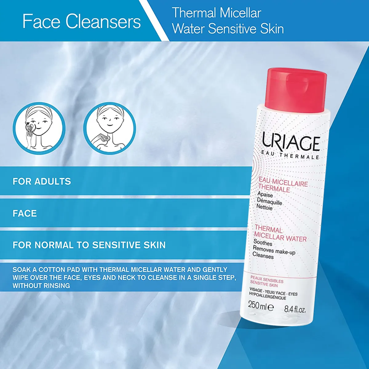 Make-up remover for Sensitive Skin -250ml