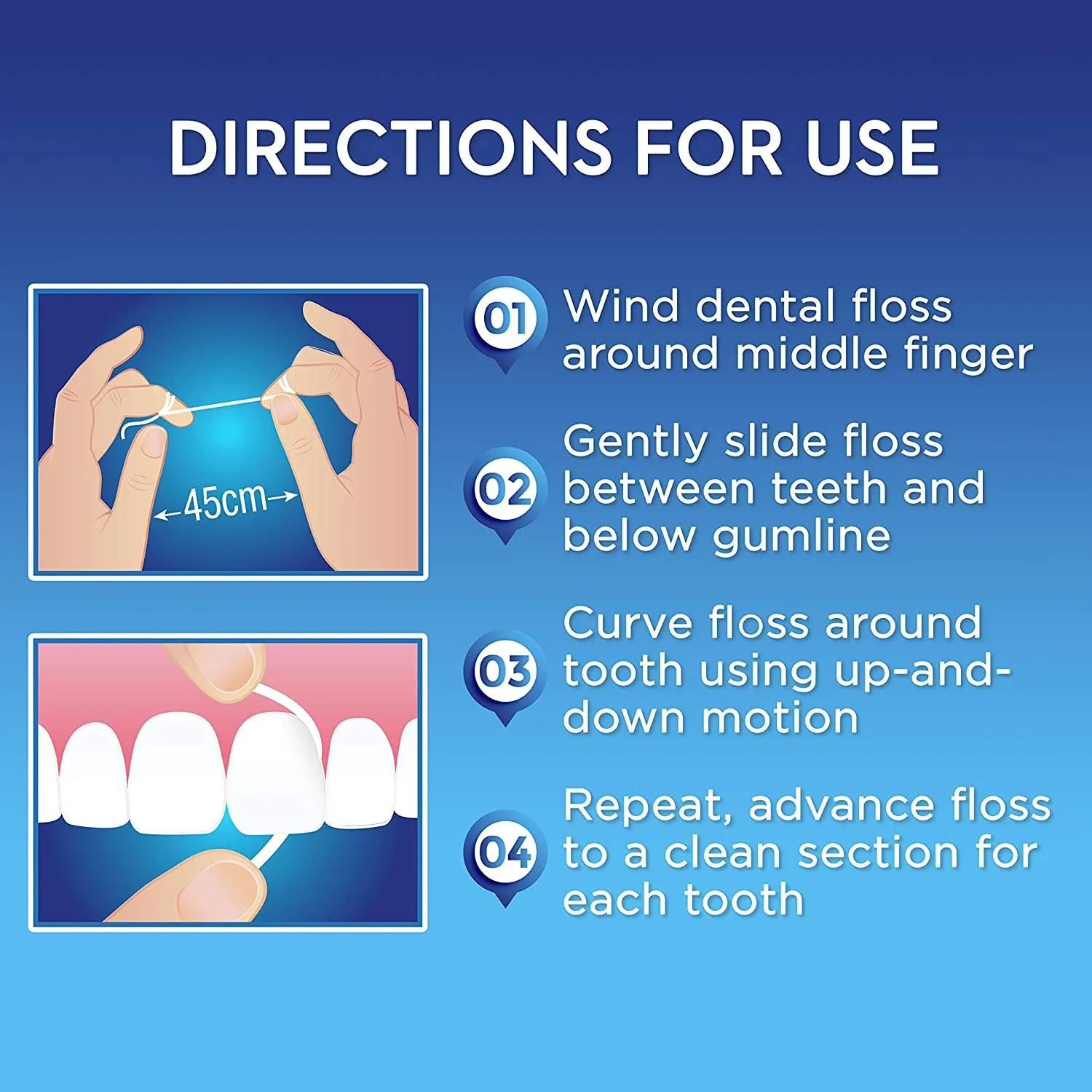Essential Dental Floss Unwaxed 50