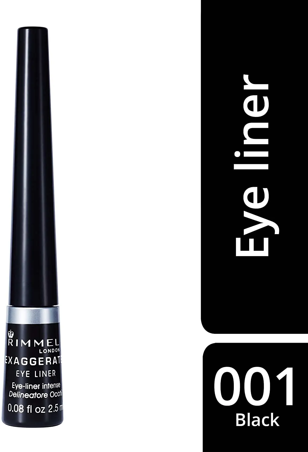 Exaggerate Liquid Eyeliner - 001 Black