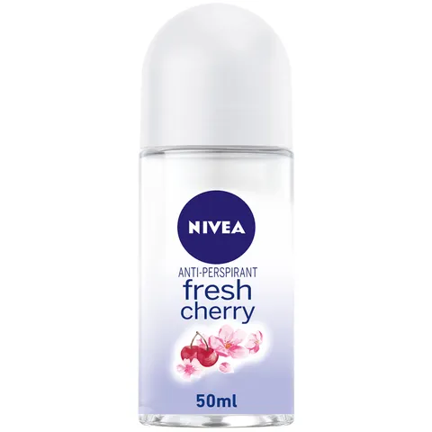 Antiperspirant Roll-on for Women, Fresh Cherry Scent, 50ml