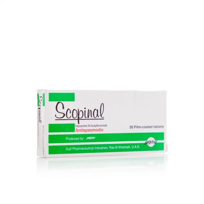 Scopinal Antispasmodic - 20 Tabs