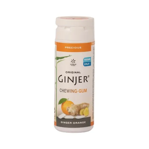 Ginjer, Gum, With Orange - 30 Gm
