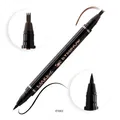 2-In-1 Eyebrow And Eyeliner Pen - Black/Dark Brown - EY002