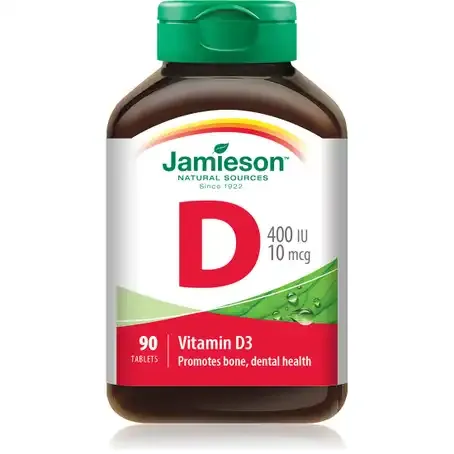 Jamieson Vitamin D3 400 IU 90 Tablets