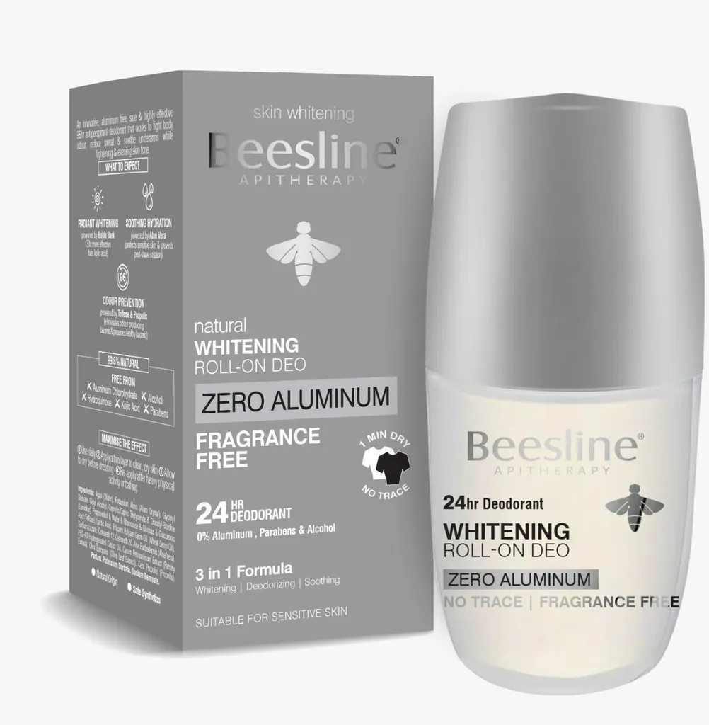 Whitening Roll-On Deo - Zero Alu - Fragrance Free