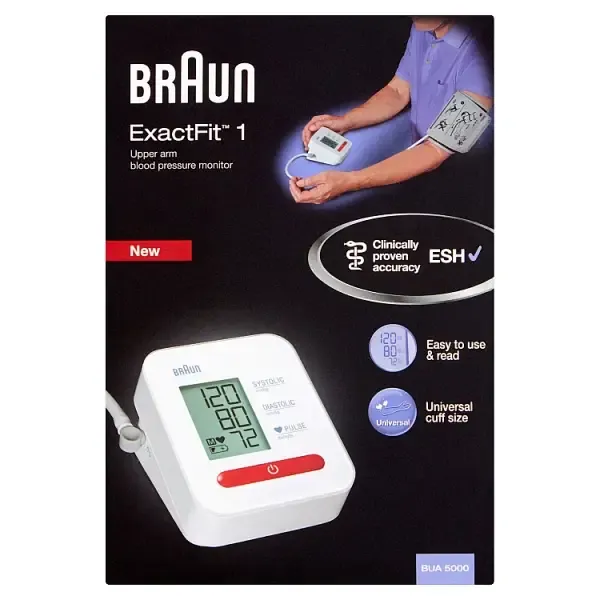 Braun 5000 Exact Fit - 1 Upper Arm Bp Monitor