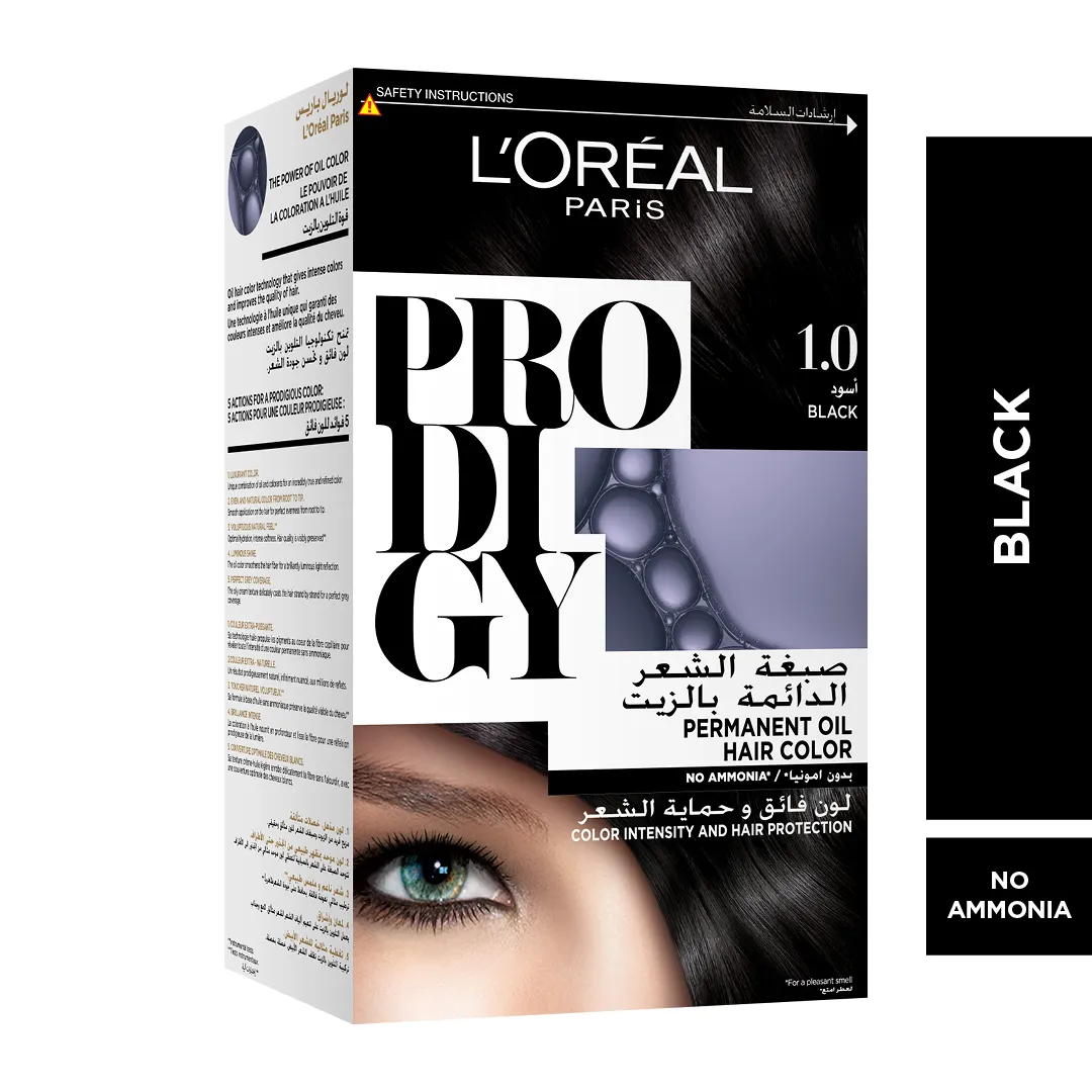 Prodigy Hair Color 1.0 Obsidian Black