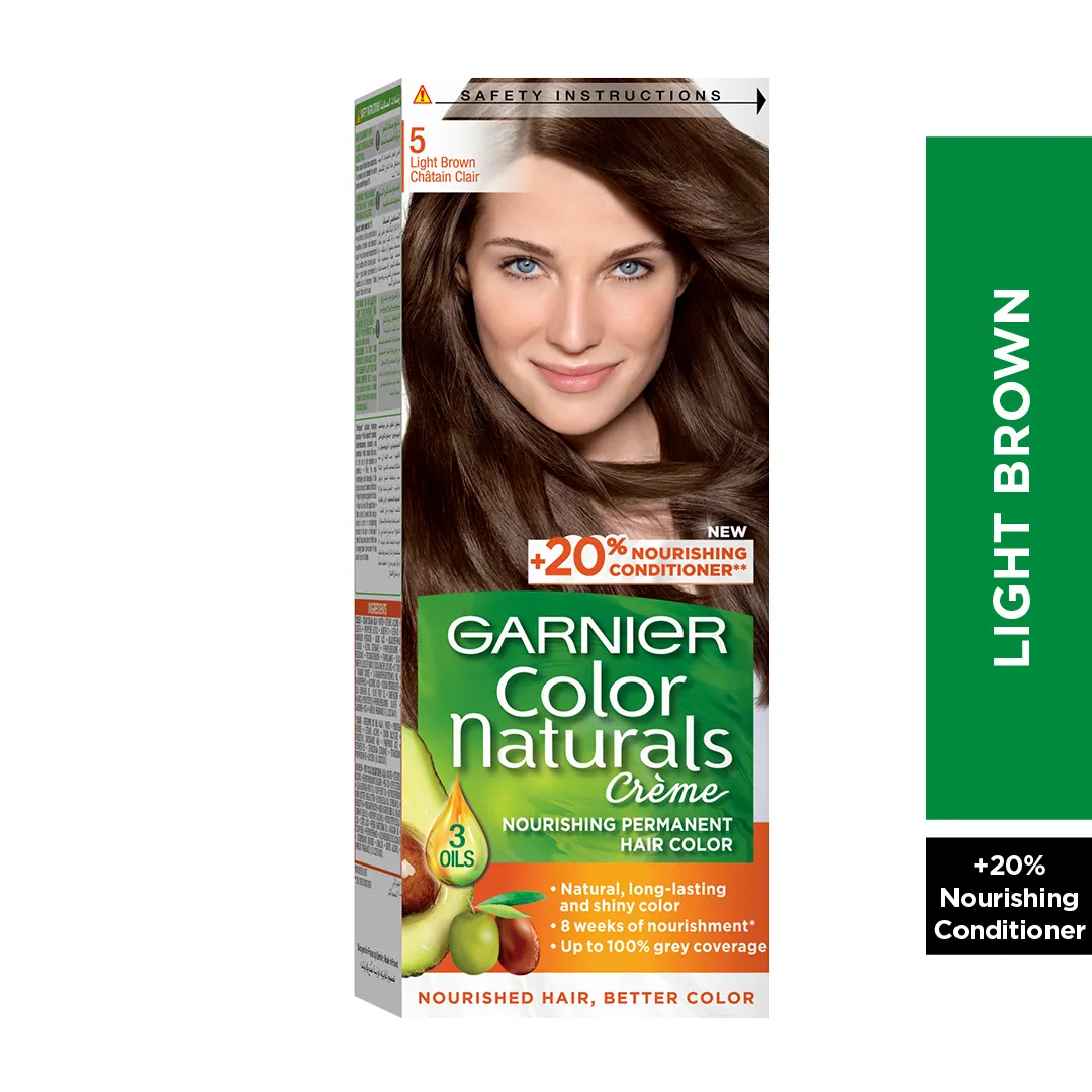 Hair Color Naturals 5 Light Brown 110Ml