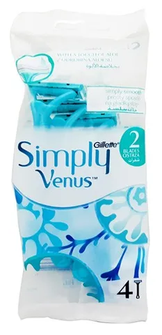 Simply Venus 2 Disposable 4 Razor For Women
