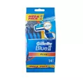 Blue II Plus Mega Pack Disposable Razors, 10+4 Count
