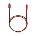 Red Usb Cable Flat 100Cm-Motif